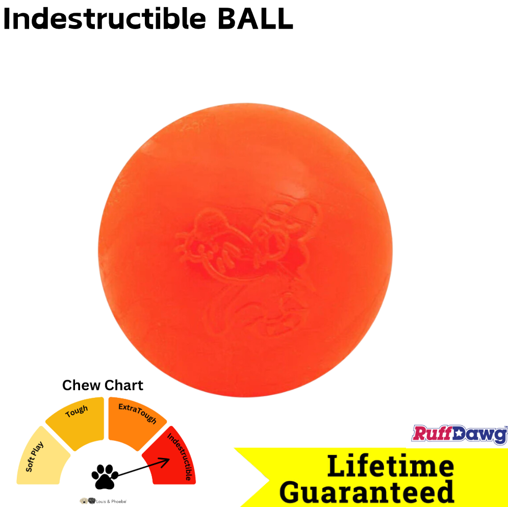 Tough dog ball