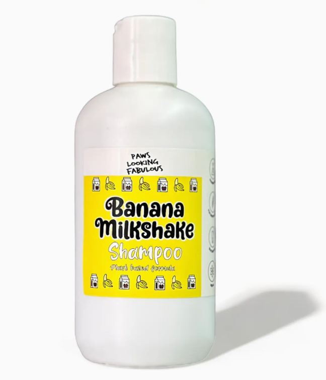 Banana Milkshake Natural Dog Shampoo | Sensitive Skin- 250ml image 0