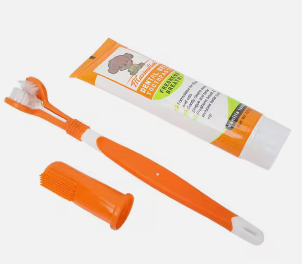 Pearly Pack - Dog toothpaste and brush set