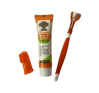 Pearly Pack - Dog toothpaste and brush set